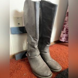 Knee High Wide Calf Dress boots